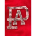 LV Early Spring New Diamond Red Baseball Jacket - RED LV Early Spring New Diamond Red Baseball Jacket - RED