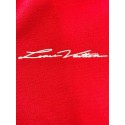 LV Early Spring New Diamond Red Baseball Jacket - RED LV Early Spring New Diamond Red Baseball Jacket - RED