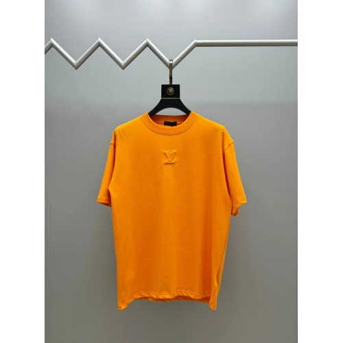 LV Embossed LV T-Shirt - Orange