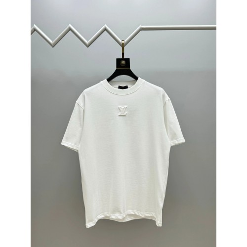 LV Embossed LV T-Shirt - White