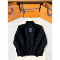 LV Flocked Daimer Technical Tracksuit Top - Black LV Flocked Daimer Technical Tracksuit Top - Black