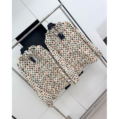 LV Full-Print Pastel Jacket