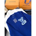 LV Logo Blue Sweater LV Logo Blue Sweater