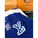 LV Logo Blue Sweater LV Logo Blue Sweater