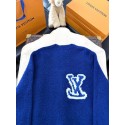 LV Logo Blue Sweater LV Logo Blue Sweater