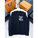 LV Logo Oatmeal Sweater - Black LV Logo Oatmeal Sweater - Black