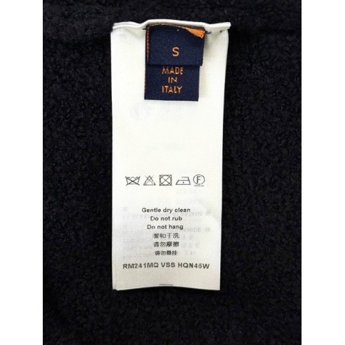 LV Logo Oatmeal Sweater - Black LV Logo Oatmeal Sweater - Black