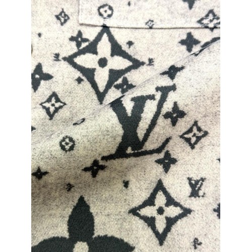 LV Monogram Double Face Blend Overshirt