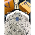 LV Monogram Double Face Blend Overshirt