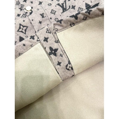 LV Monogram Double Face Blend Overshirt