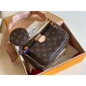 LV Multi Pochette Accessoires - Rose Clair