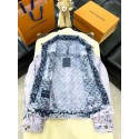 LV Purple Destroyed Washed Denim LV Purple Destroyed Washed Denim