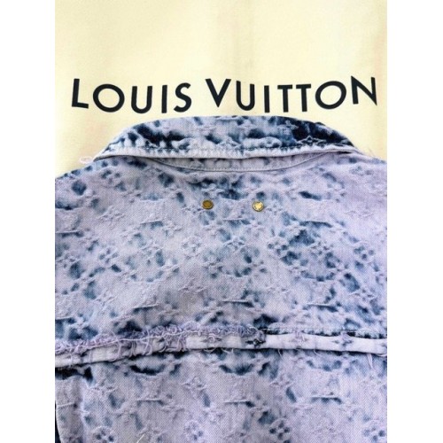 LV Purple Destroyed Washed Denim LV Purple Destroyed Washed Denim