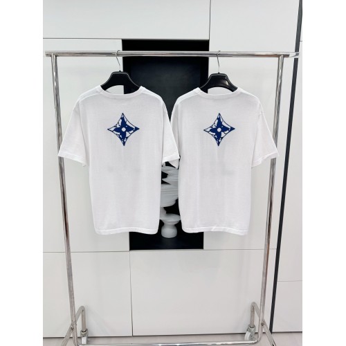 LV Ski Collection New Knitted Short Sleeve - White