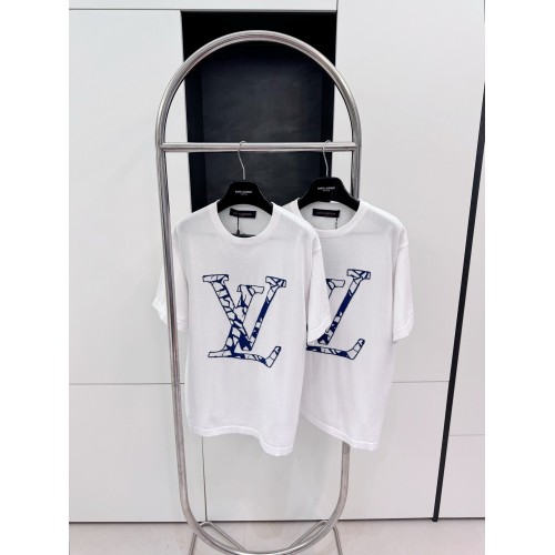 LV Ski Collection New Knitted Short Sleeve - White