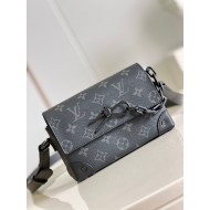 LV Steamer Wearable Wallet - Monogram Eclipse