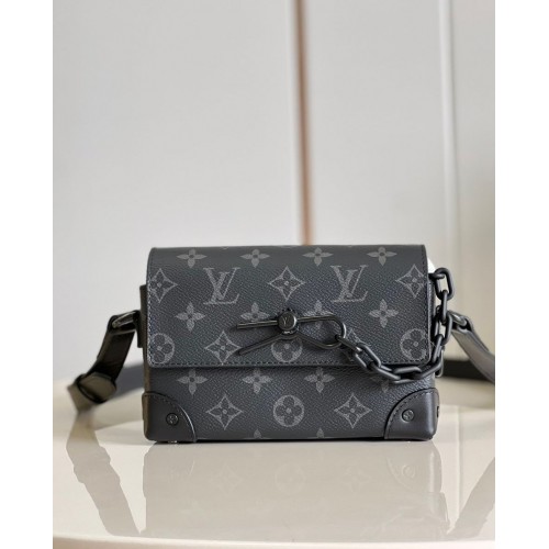 LV Steamer Wearable Wallet - Monogram Eclipse