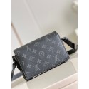 LV Steamer Wearable Wallet - Monogram Eclipse