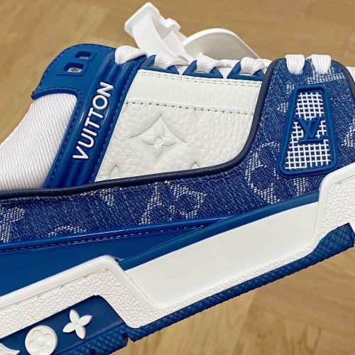 LV Trainer Sneaker - Blue