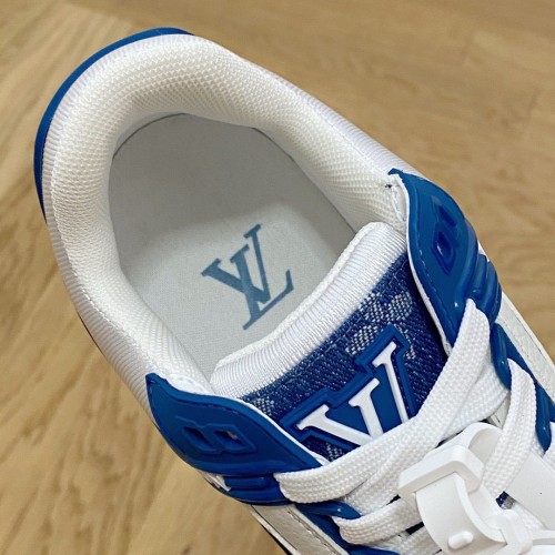 LV Trainer Sneaker - Blue