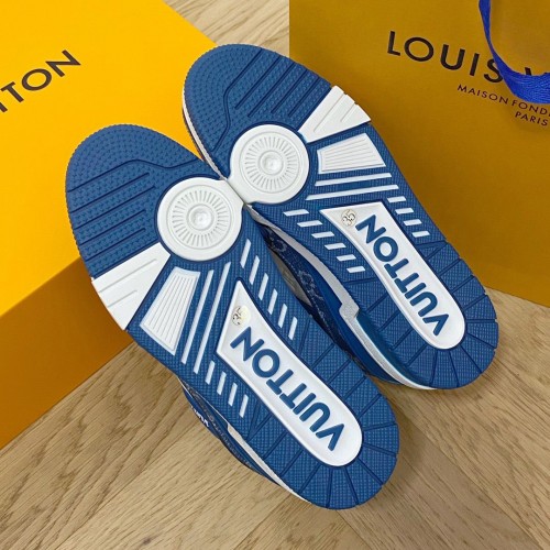 LV Trainer Sneaker - Blue