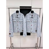 LV x Tyler 2024SS Early Spring Joint Embroidered Denim
