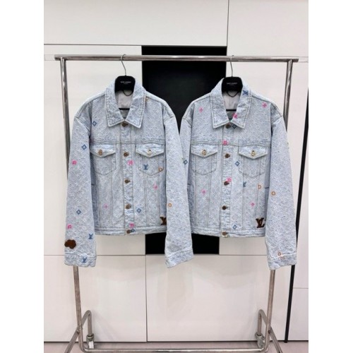 LV x Tyler 2024SS Early Spring Joint Embroidered Denim