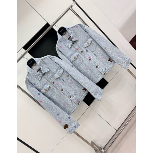 LV x Tyler 2024SS Early Spring Joint Embroidered Denim