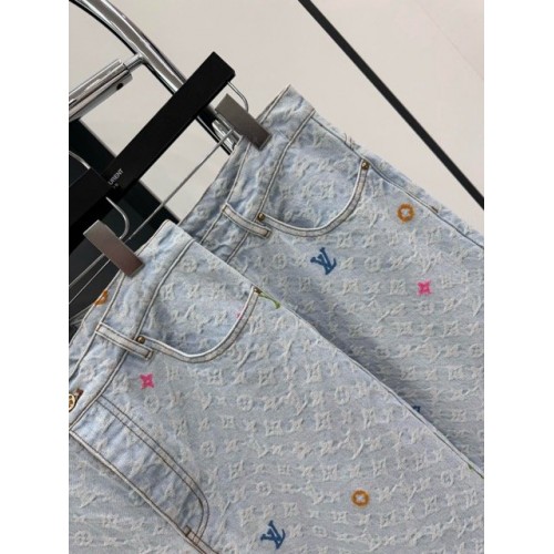 LV x Tyler 2024SS Early Spring Joint Embroidered Jeans LV x Tyler 2024SS Early Spring Joint Embroidered Jeans