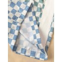 Lv 25SS Early Spring New Color Checkerboard Shorts Pants