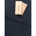 MIU MIU 2025SS One-Shoulder Knitted Long Sleeve - Dark Blue