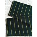 MIU MIU 2025SS Striped Pocket Slogan Long Sleeve - Green MIU MIU 2025SS Striped Pocket Slogan Long Sleeve - Green