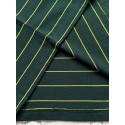 MIU MIU 2025SS Striped Pocket Slogan Long Sleeve - Green MIU MIU 2025SS Striped Pocket Slogan Long Sleeve - Green