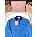 MIU MIU Polo T-Shirt - Blue MIU MIU Polo T-Shirt - Blue