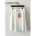 MIU MIU Short Skirt - White MIU MIU Short Skirt - White