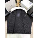 PRADA 2024FW Triangle Logo Puffer Jacket - Black PRADA 2024FW Triangle Logo Puffer Jacket - Black
