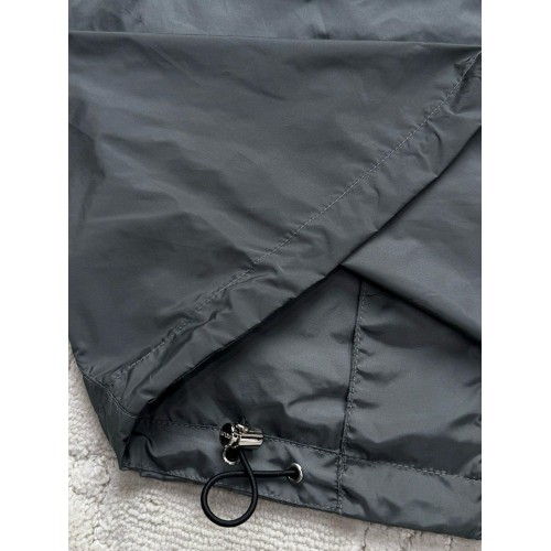 PRADA 25SS Nylon Technical Fabric Triangle Logo Jacket PRADA 25SS Nylon Technical Fabric Triangle Logo Jacket