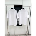 PRADA Embroidered Polo - White