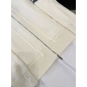 THOM BROWNE Classic Four Bar Rose Knit Cardigan - White THOM BROWNE Classic Four Bar Rose Knit Cardigan - White