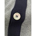 THOM BROWNE Colorblock 4-Bar Stripe Cardigan Sweater - Grey THOM BROWNE Colorblock 4-Bar Stripe Cardigan Sweater - Grey