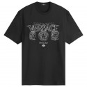 VERSACE Medusa Logo-print T-shirt - Black