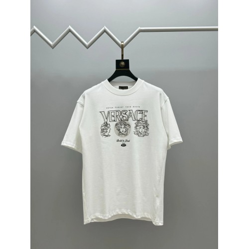 VERSACE Medusa Logo-print T-shirt - White