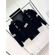 YSL Slogan Hoodie - Black