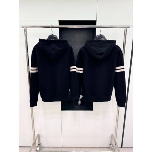 YSL Slogan Hoodie - Black