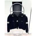 YSL Slogan Hoodie - Black