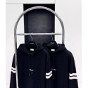 YSL Slogan Hoodie - Black