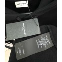 YSL Slogan Hoodie - Black